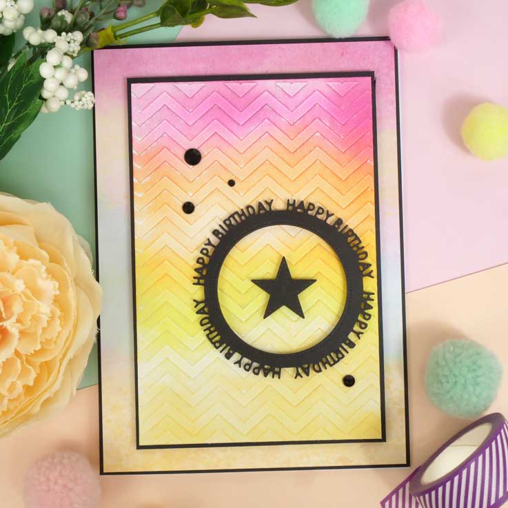 Moonstone Embossing Folders - Zig Zags