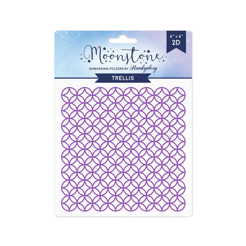 Moonstone Embossing Folders - Trellis