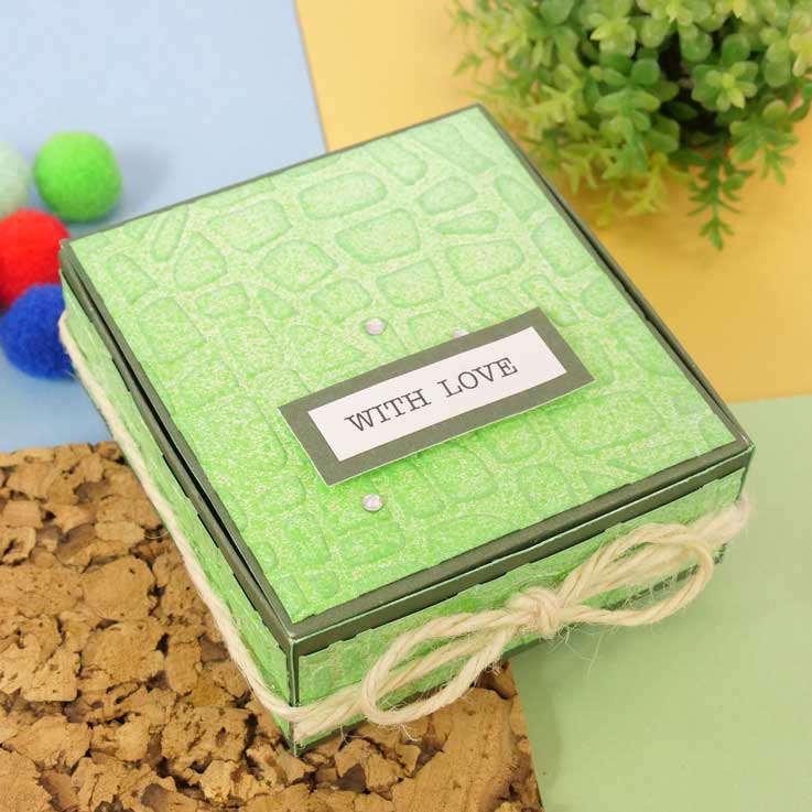 Moonstone Embossing Folders - Crocodile Skin