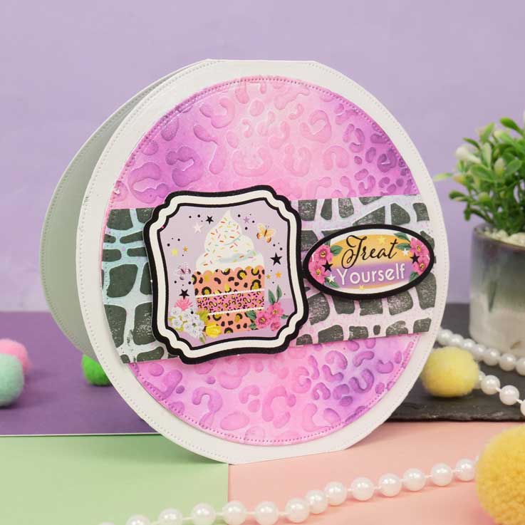 Moonstone Embossing Folders - Leopard Print