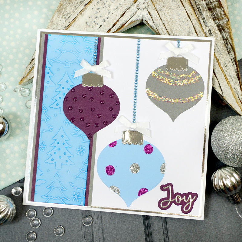 Moonstone Embossing Folders - Christmas Trees