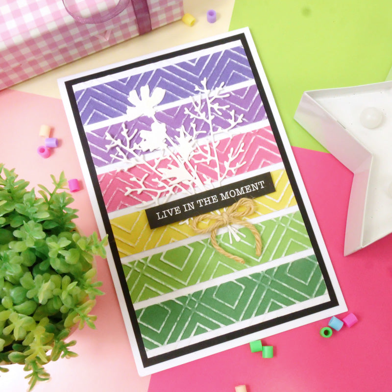 Moonstone Embossing Folders - Geometric Tiles