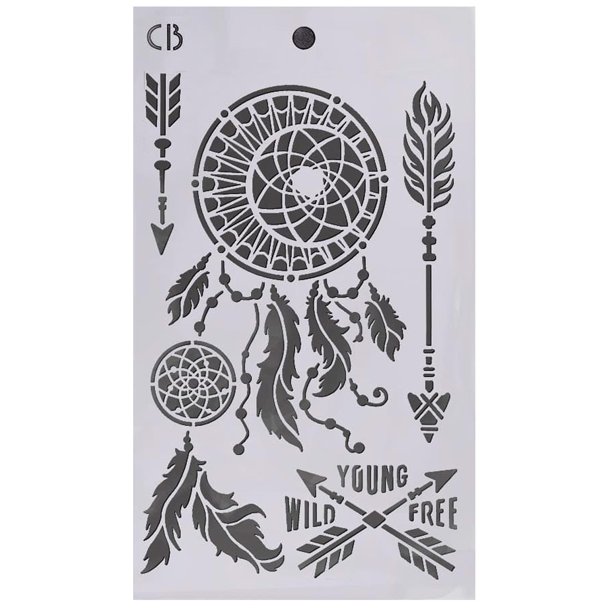 Forest Tales Stencil Mix 5"X8"– Triple Layer Set (3 Unique Designs)