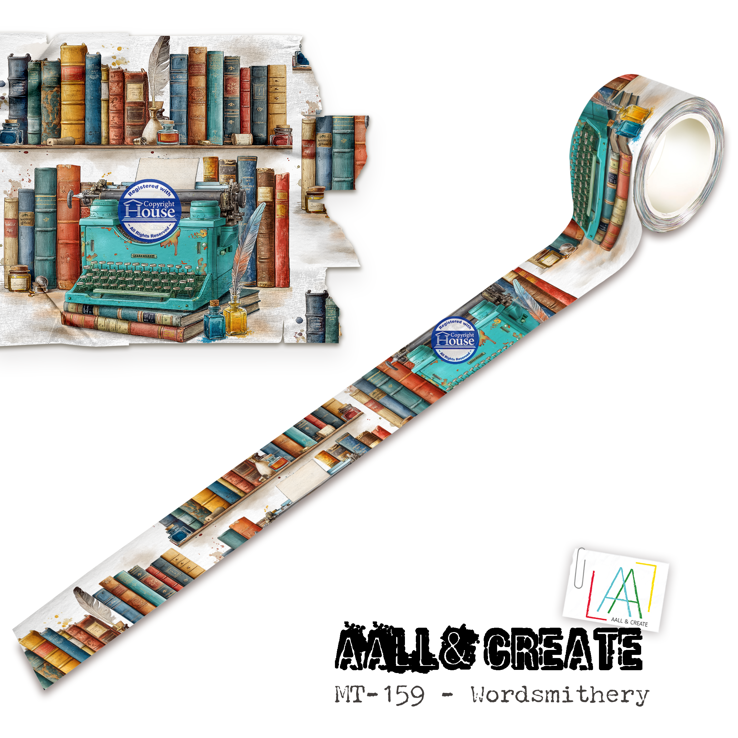 AALL and Create - Layer-It-Up Washi Tape 25mm x 10m - Wordsmithery