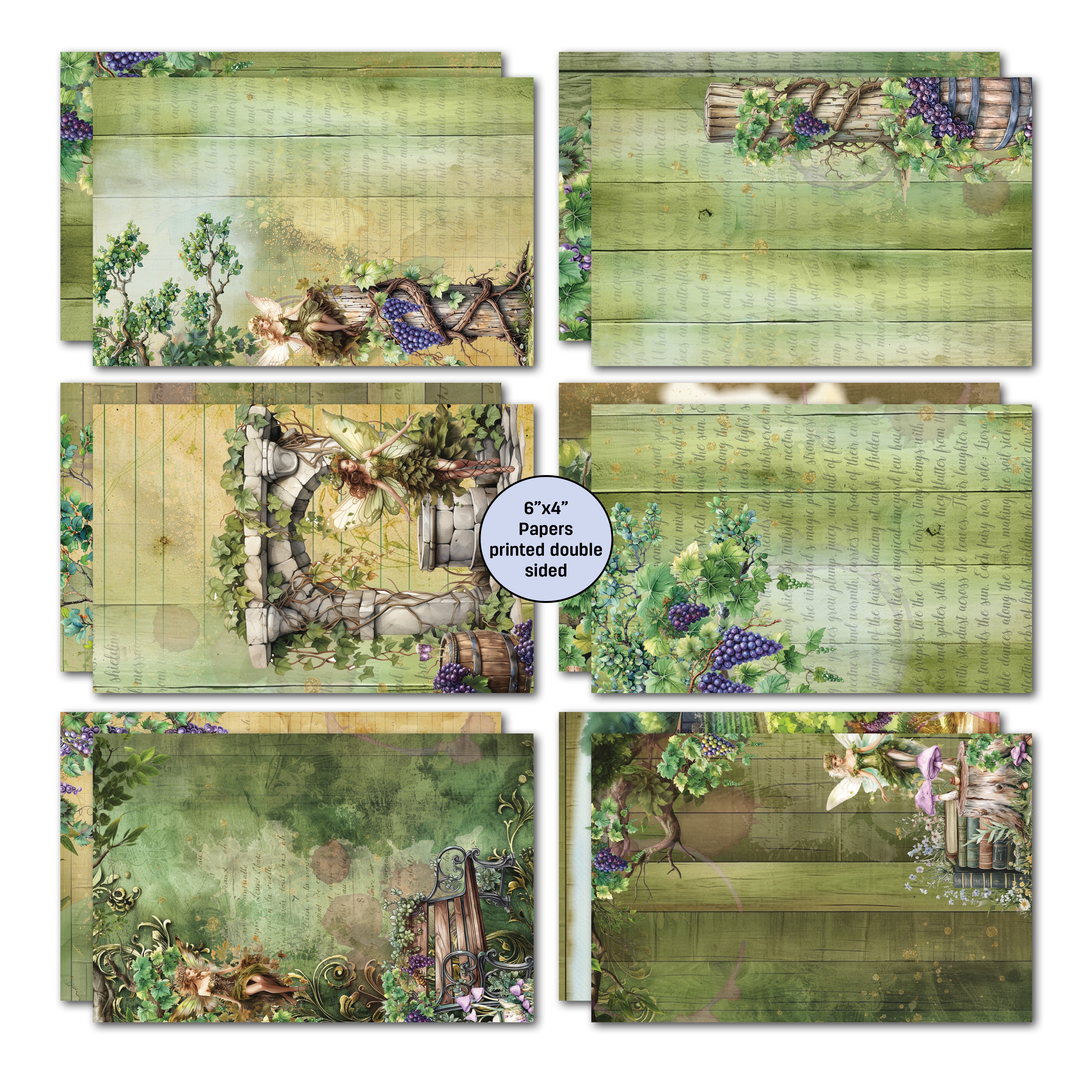 3Quarter Designs Magical Vines 6x4 Card Pack