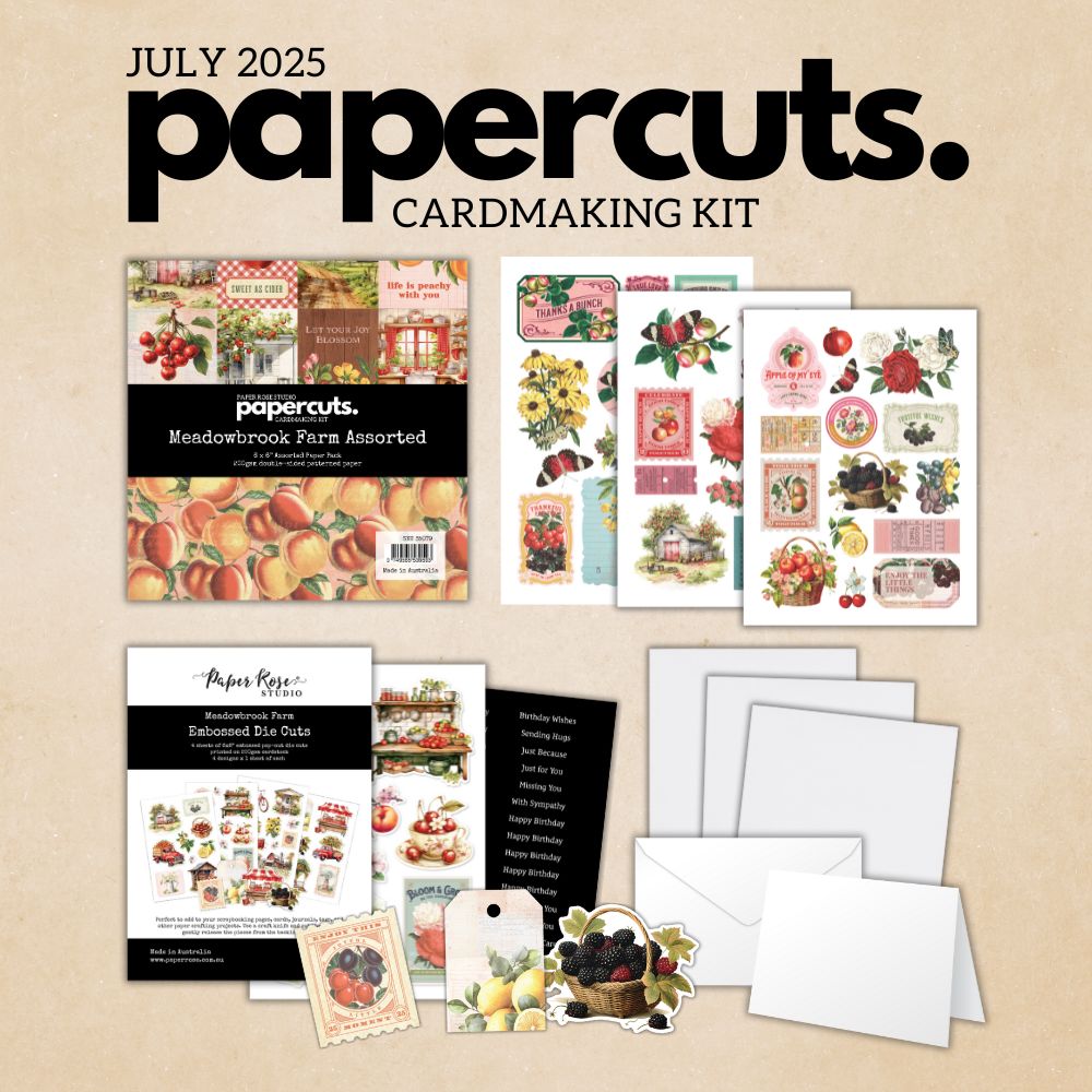 Meadowbrook Farm Papercuts Cardmaking Kit 35079