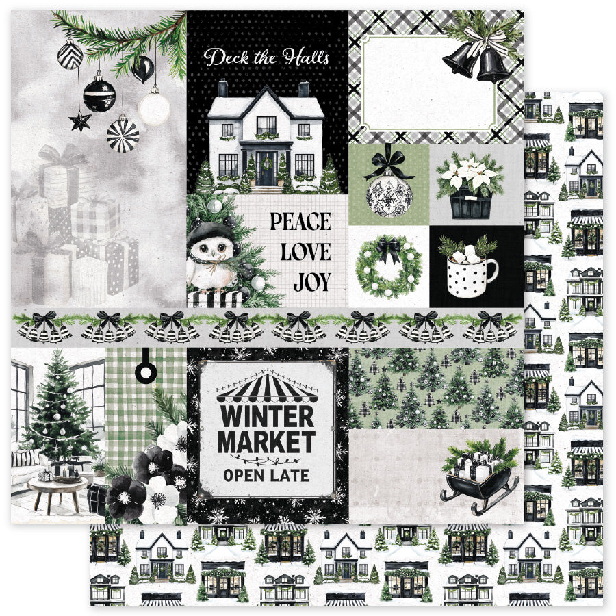 Mistletoe Market 12x12 Paper Collection 37012
