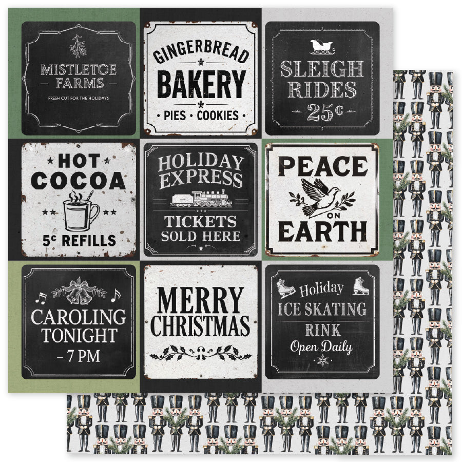 Mistletoe Market Basics 12x12 Paper Collection 37045
