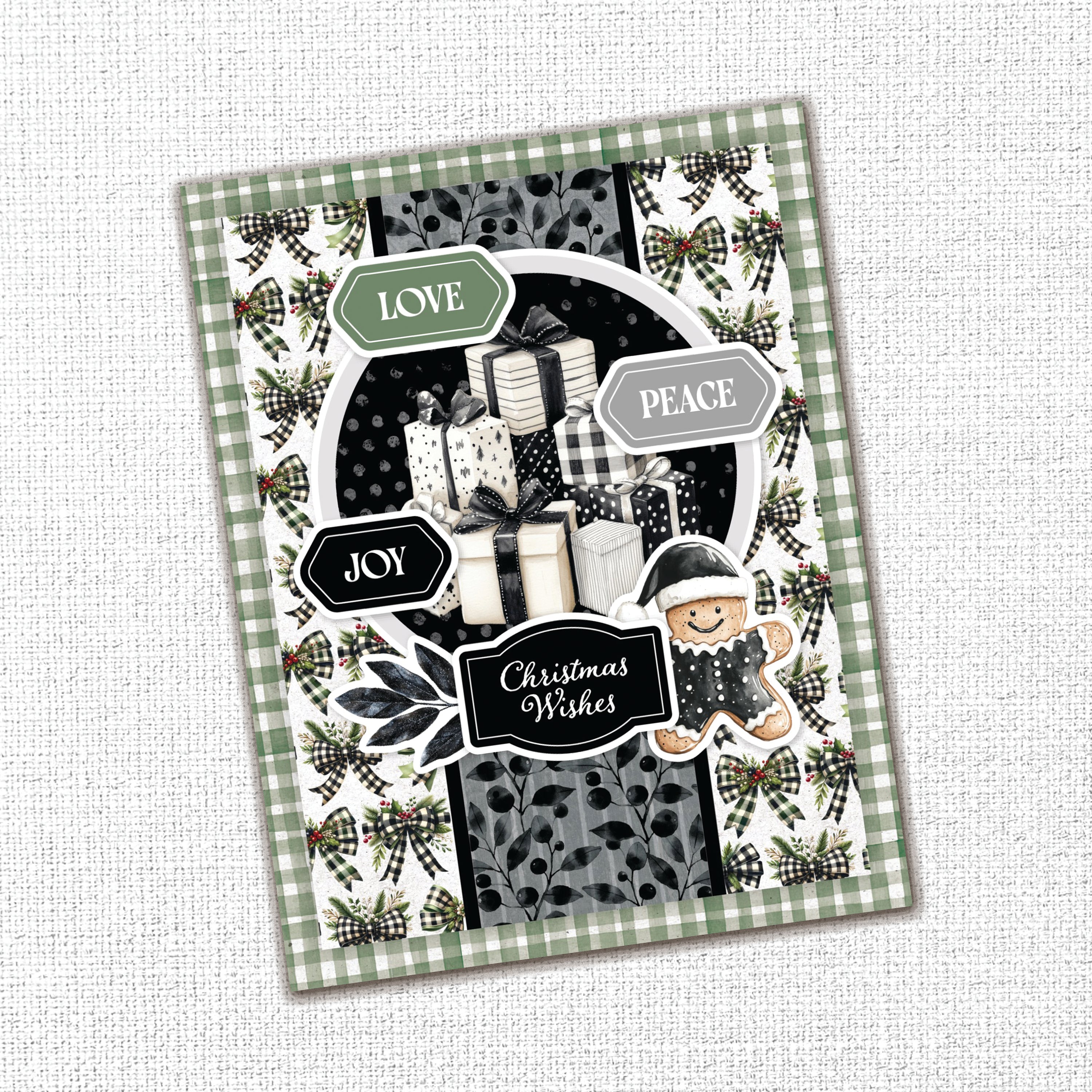 Mistletoe Market 6x8" Tags & Tickets Embossed Die Cuts 37066