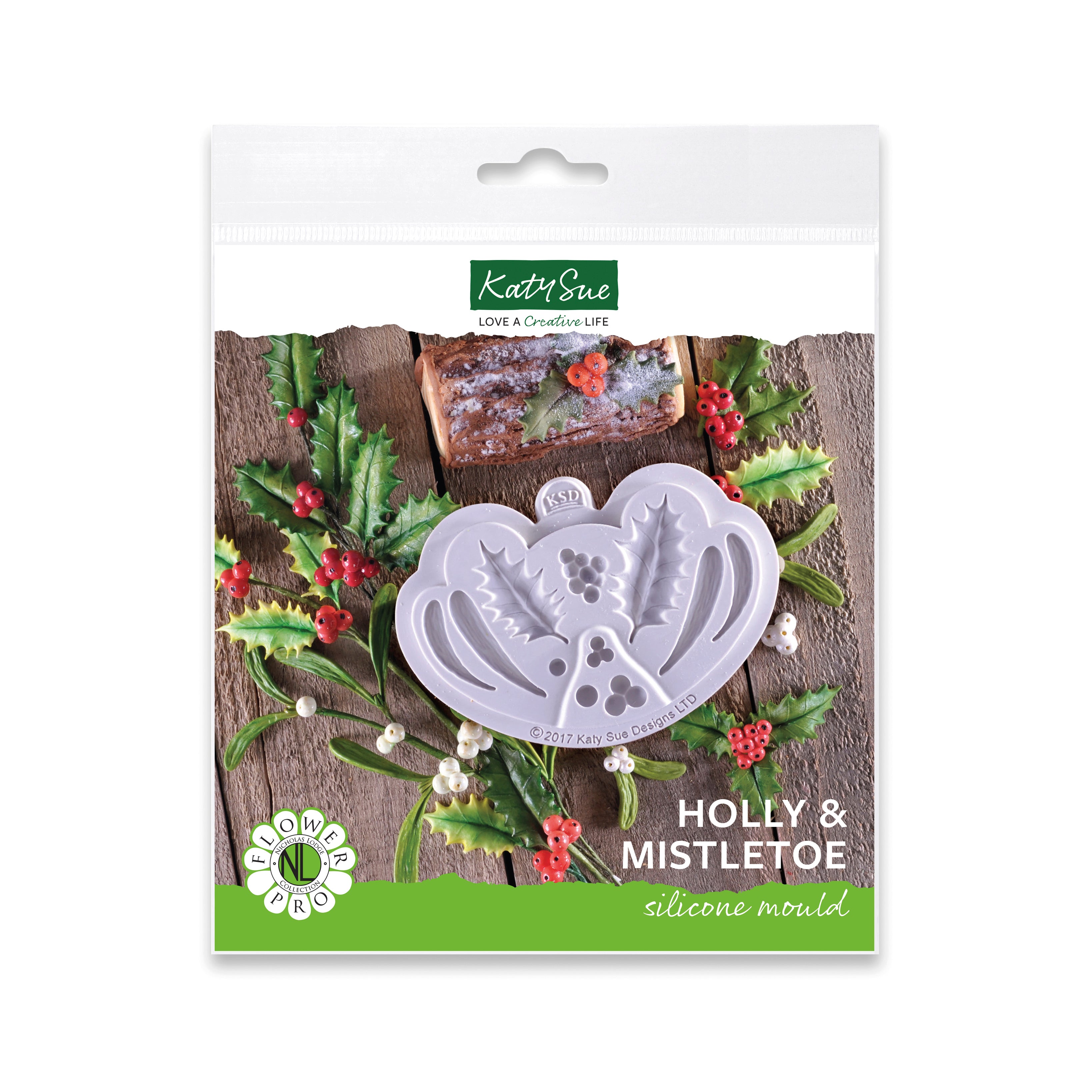 Flowers Silicone Fondant Mold by Celebrate It® 