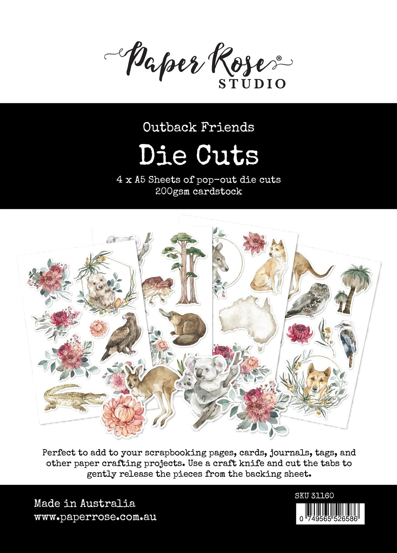 Outback Friends Die Cuts 31160