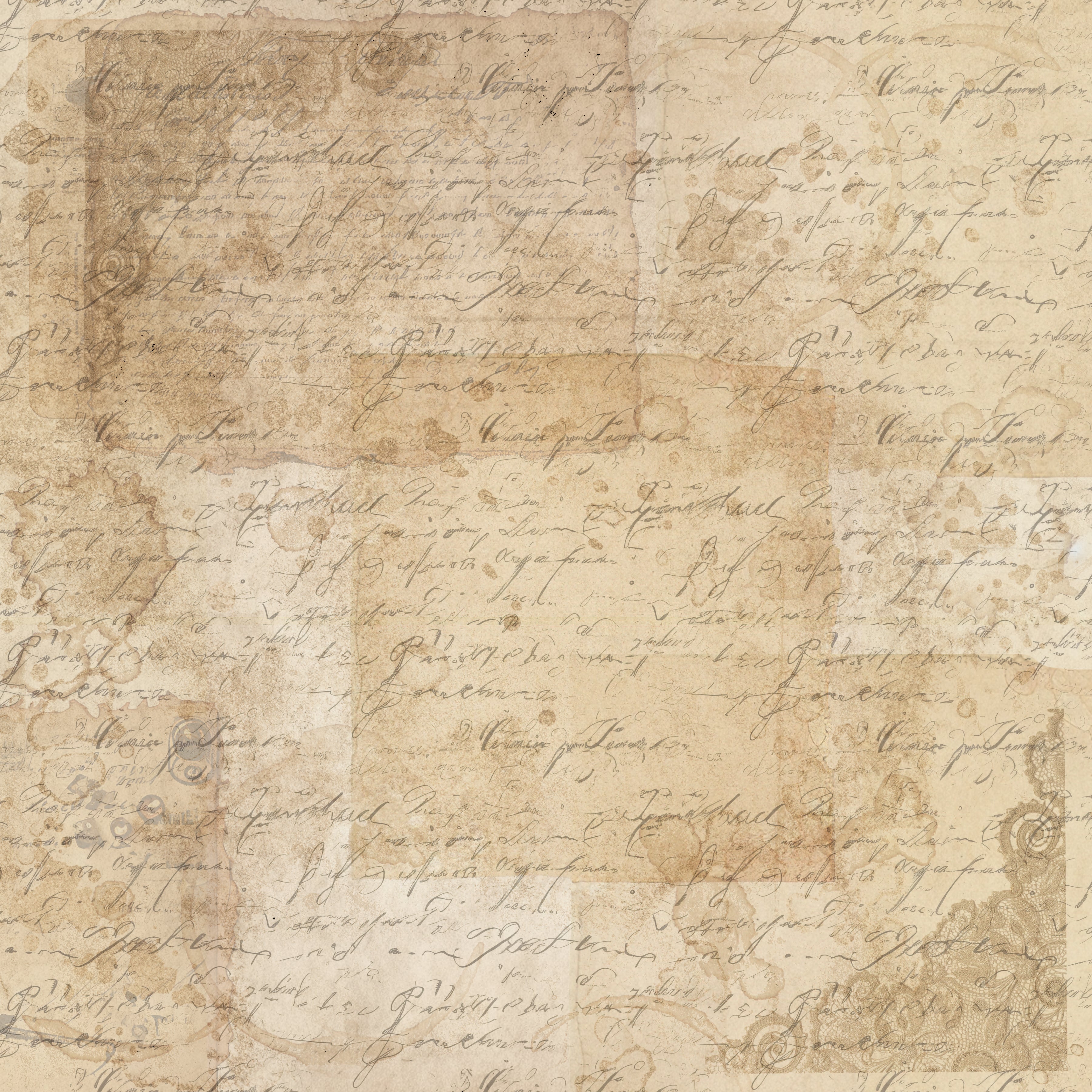 Sara Signature Antique Lace - 6" x 6" Paper Pad