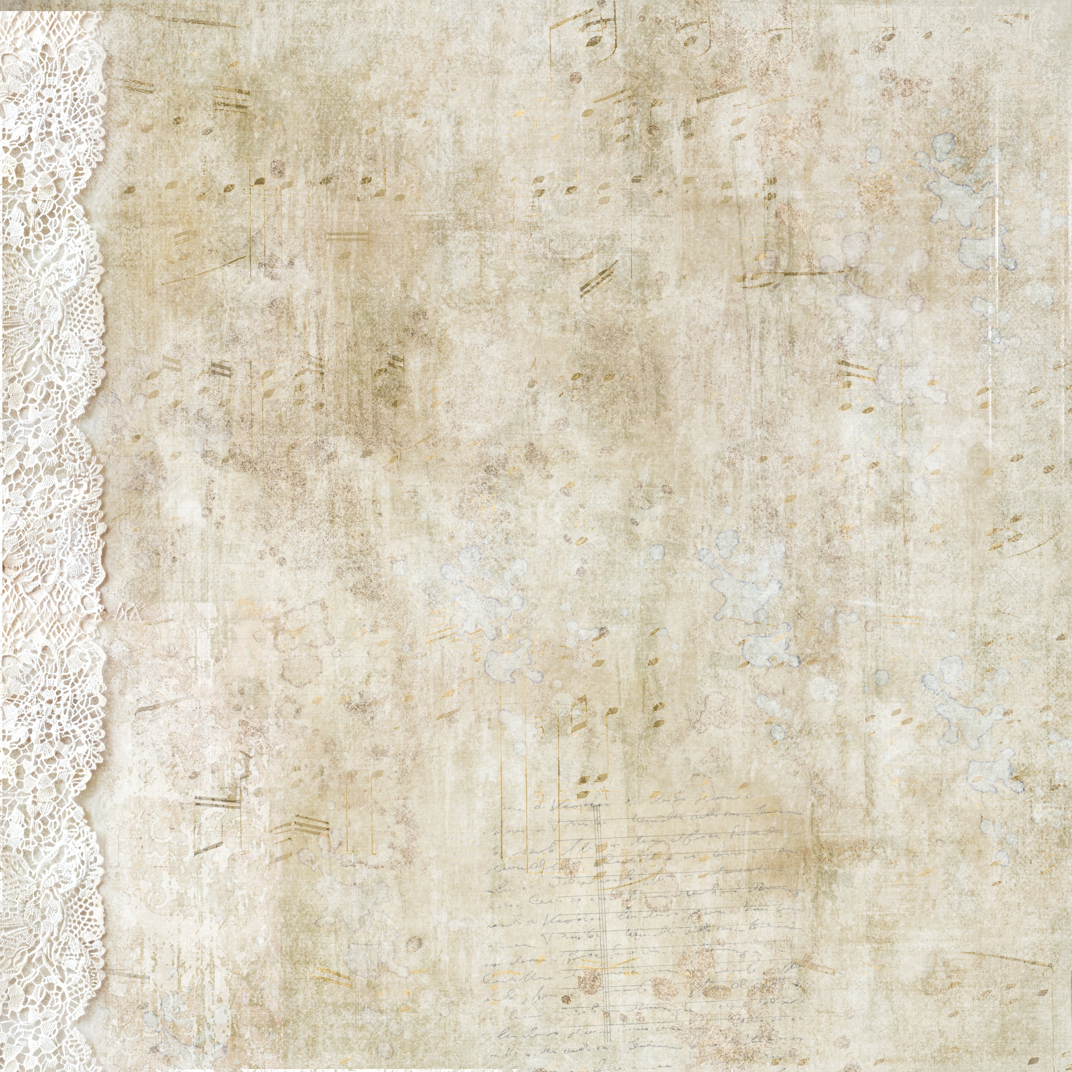 Sara Signature Antique Lace - 6" x 6" Paper Pad