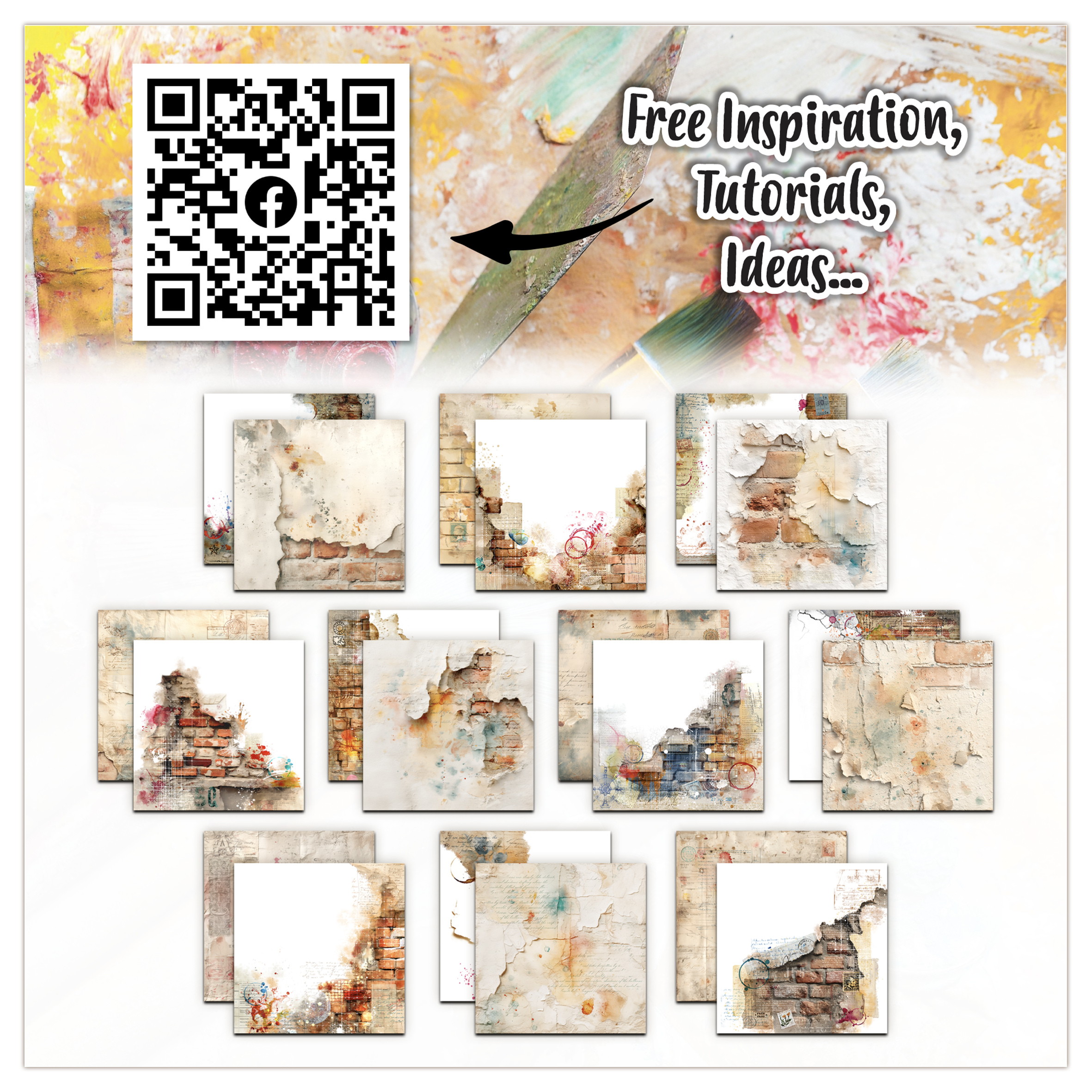 AALL and Create - 6x6 Design Paper - Peeling Time