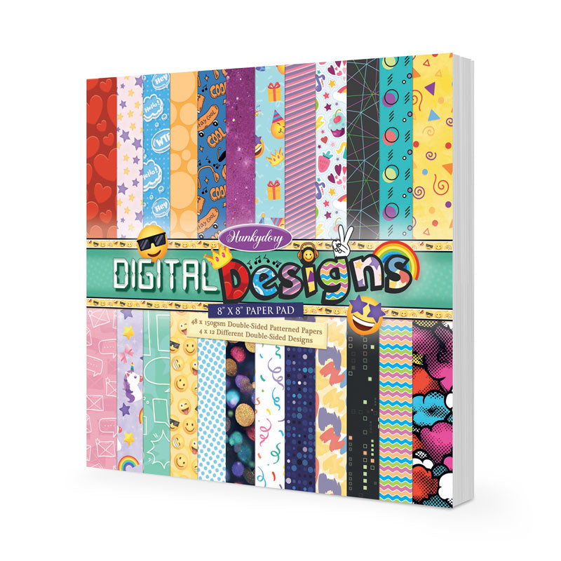Digital Designs 8" x 8" Paper Pad