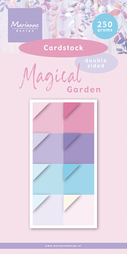 Marianne Design 6x12 Cardstock - Magical Garden