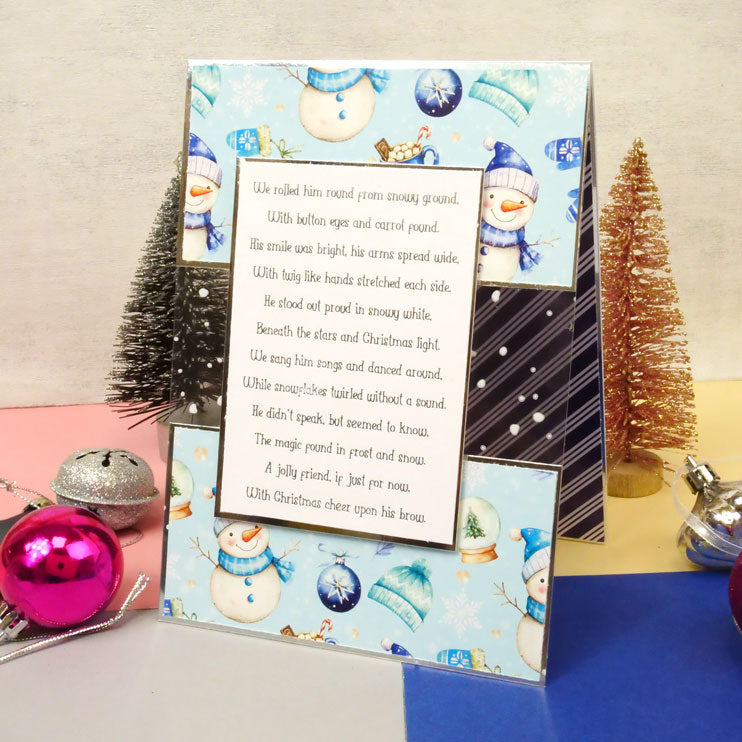 Perfect Poetry Foiled Paper Pad - Season's Greetings
