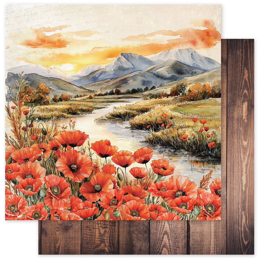 Poppy Garden Basics 6x6 Paper Collection 34641