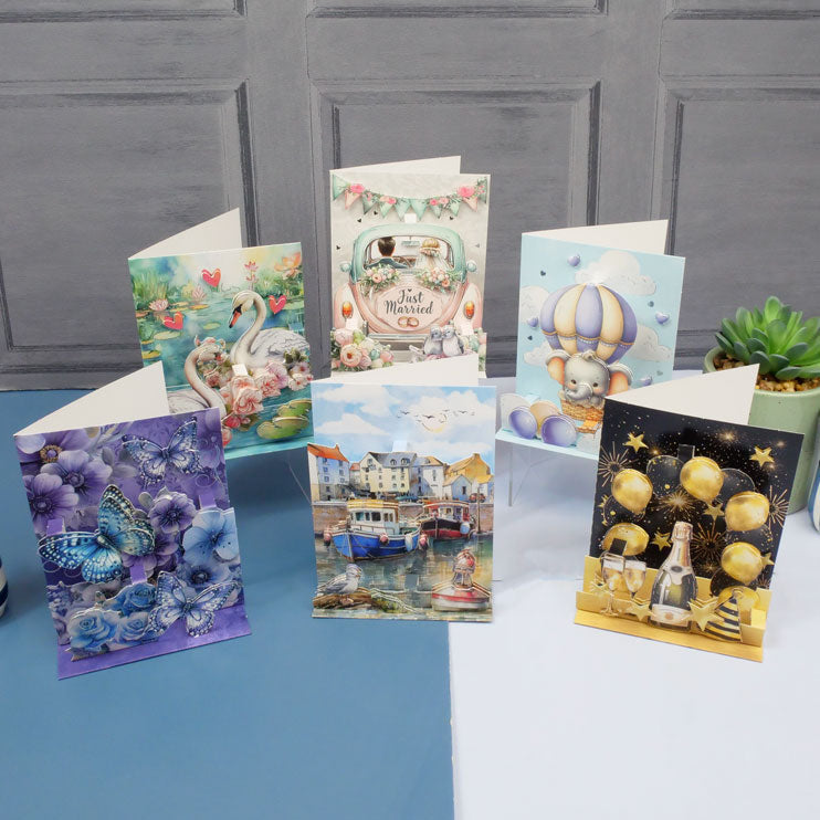 Pop-Up Stepper Cards - Moments & Memories Cards - Set 2