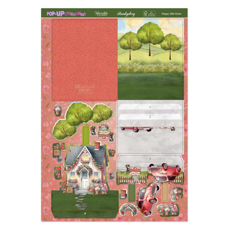 Pop-Up Stepper Cards - Happy Little Home