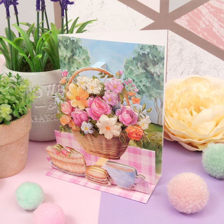 Pop-Up Stepper Card - Perfect Picnic