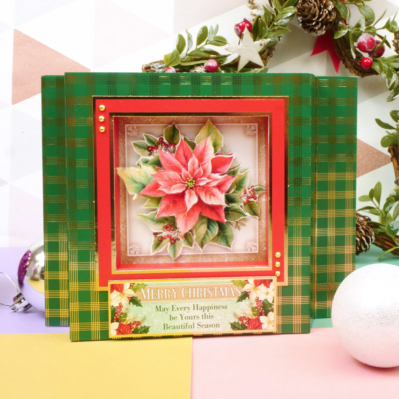 Festive Splendid Sentiments for Square Pocket Pad