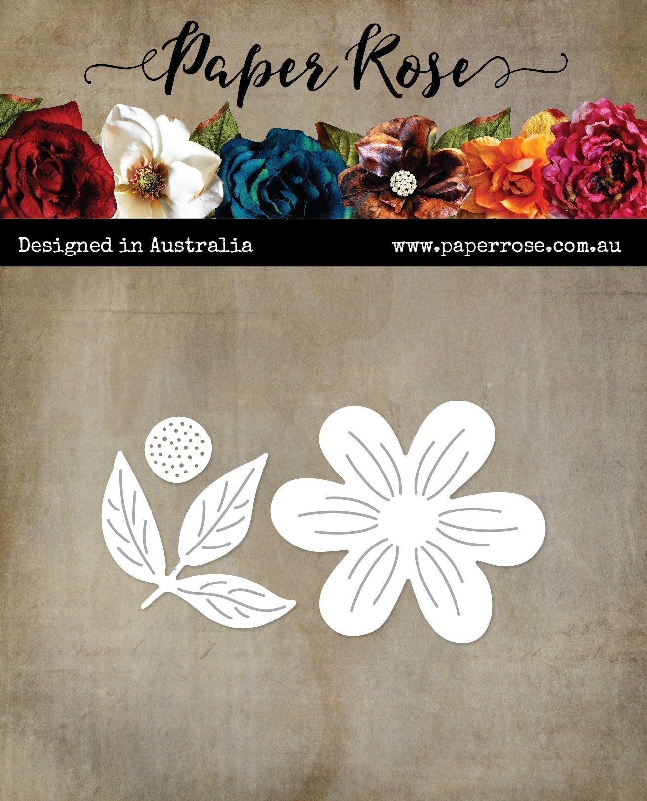 Aimee Etched Flower Metal Cutting Dies 30003