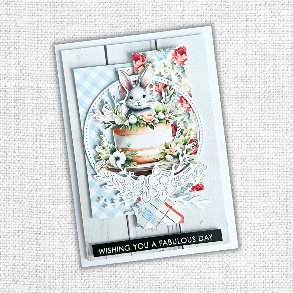 Bryony Floral Wreath Metal Die 31941