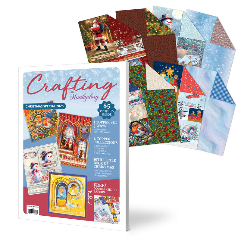 Crafting with Hunkydory Project Magazine - Christmas Edition 2025