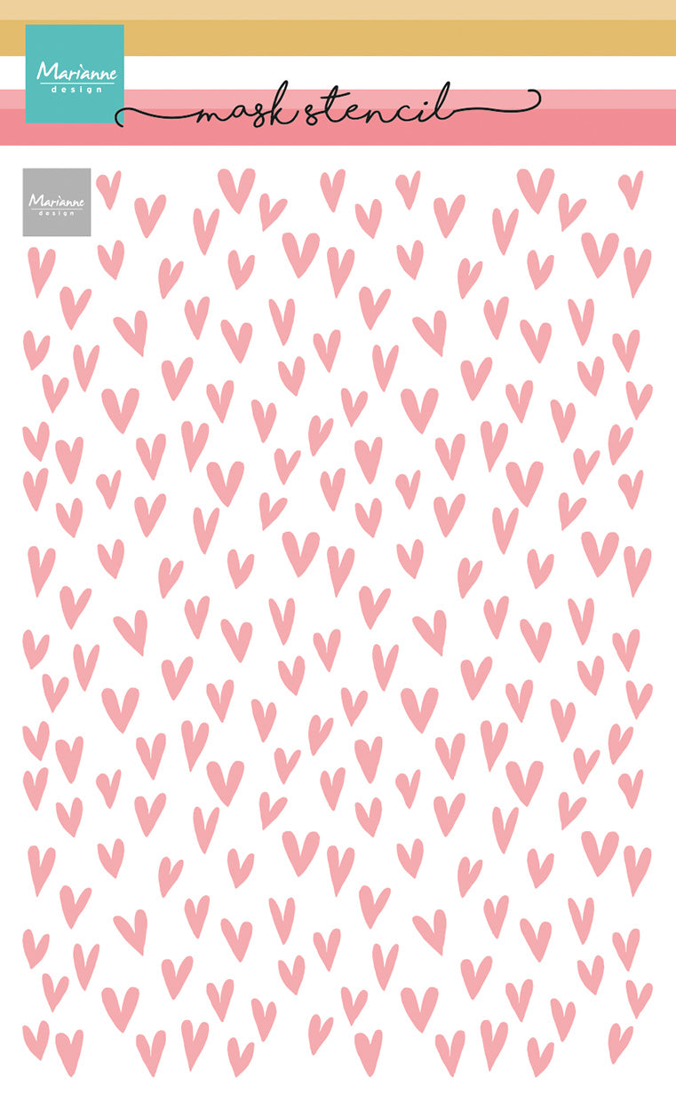 Marianne Design Mask Stencil - Hearts
