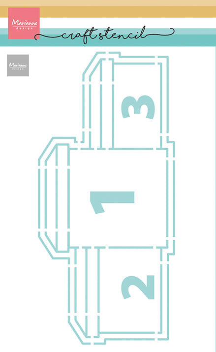Marianne Design Craft Stencil - Winner's Podium