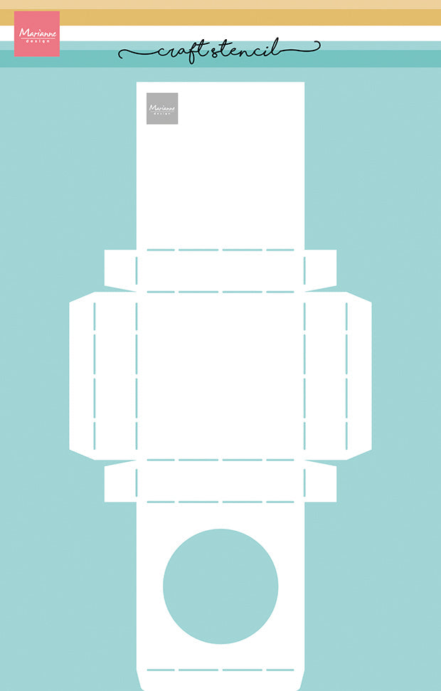 Marianne Design Craft Stencil - Tealight Box