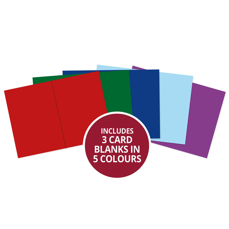 Adorable Scorable Pre-Scored Card Blanks - A5 Christmas Selection