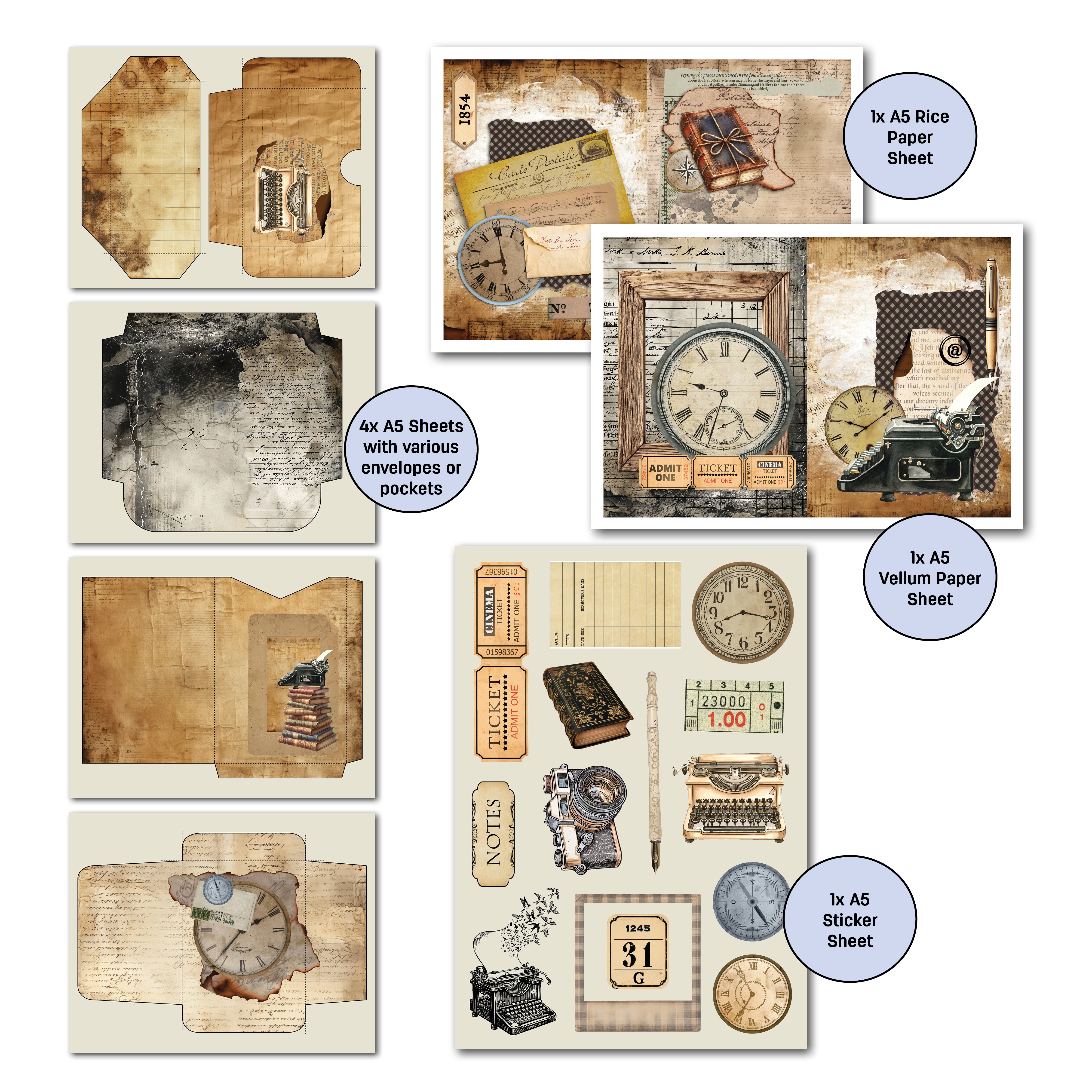 3Quarter Designs Paper Tales - Gimme More Pack