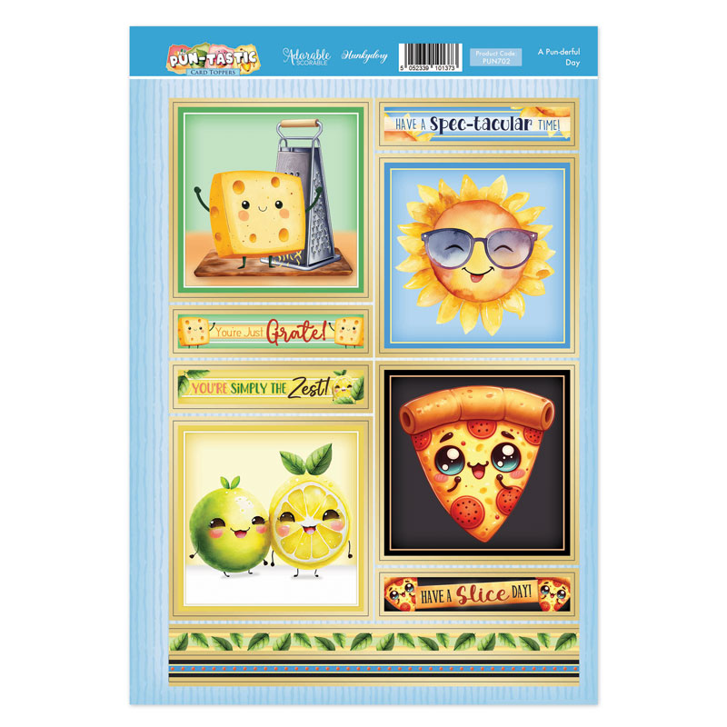 Pun-tastic Topper Sheet - A Punderful Day