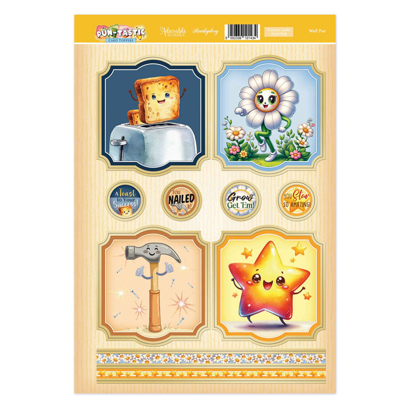 Pun-tastic Topper Sheet - Well Pun