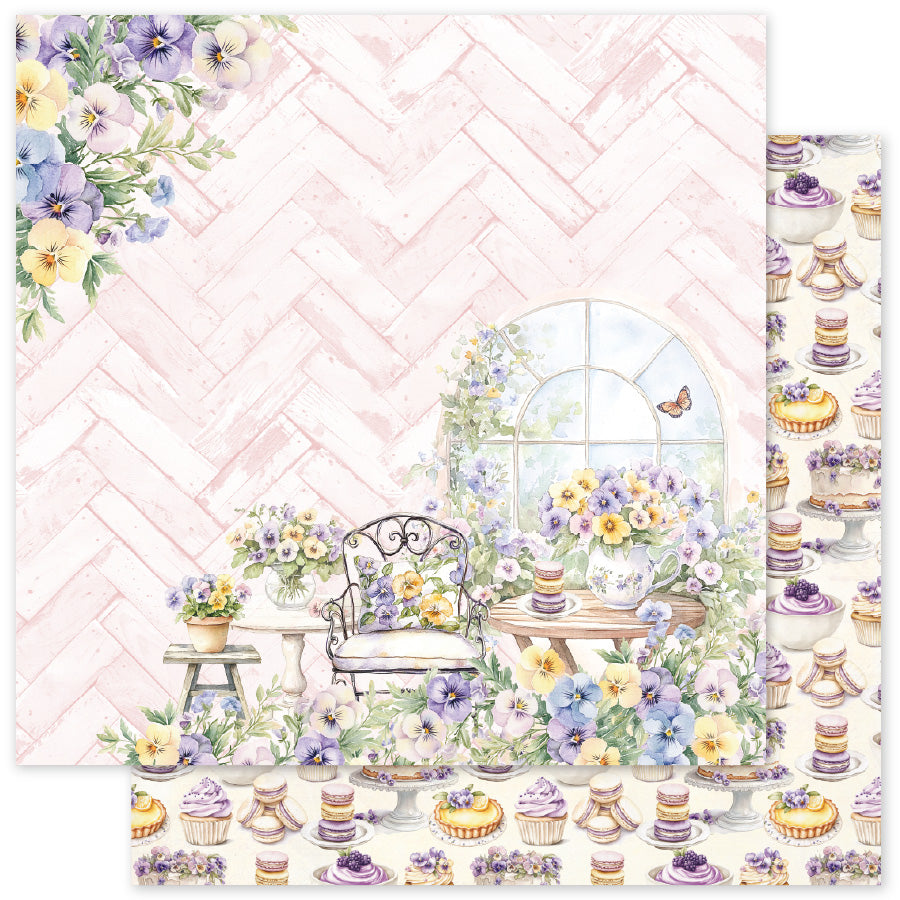 Petals & Pansies 12x12 Paper Collection 36370