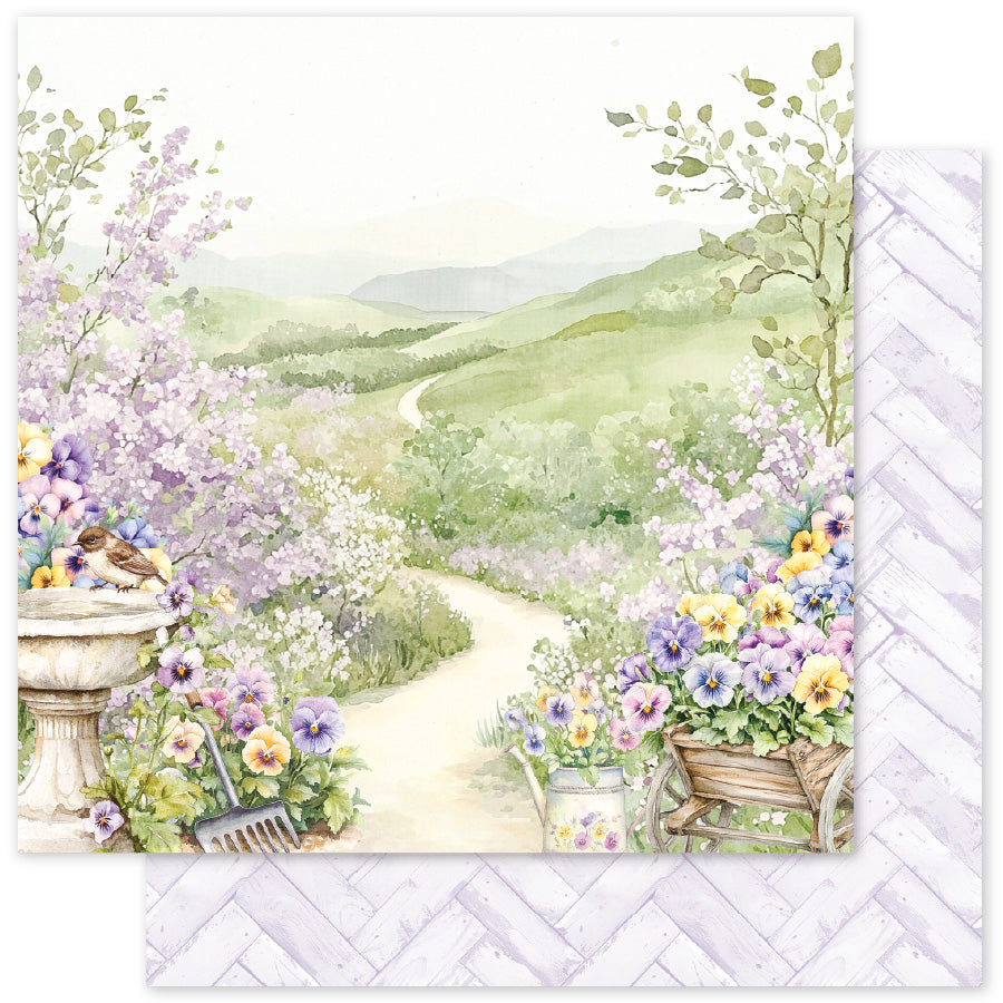 Petals & Pansies Basics 12x12 Paper Collection 36403