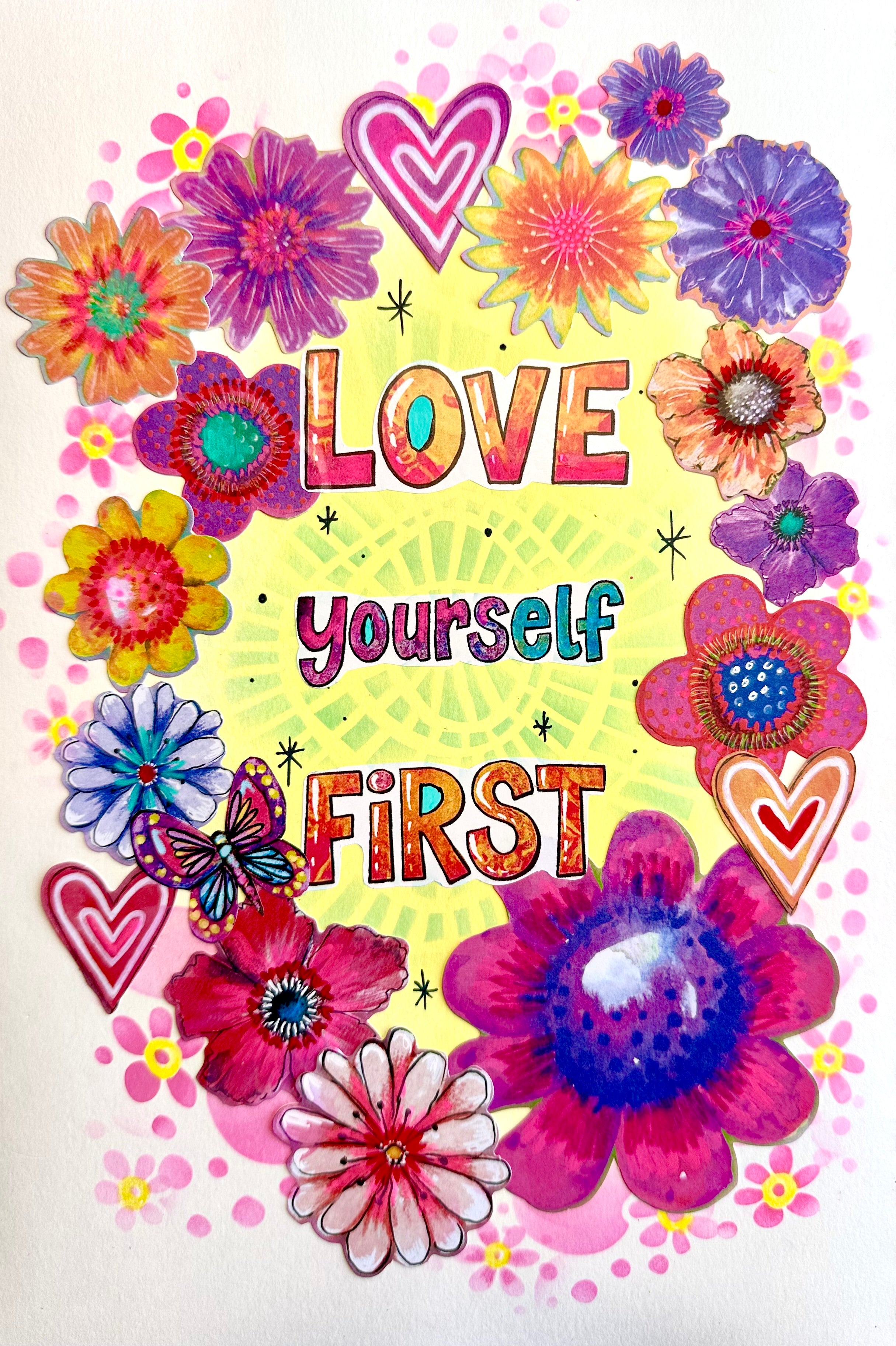 ABM Die-Cut Paper Pad X-tra Big Elements Art by Marlene 70 Sheets