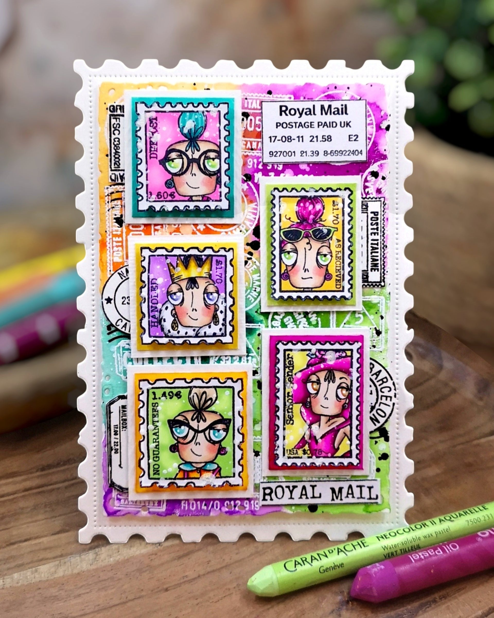 AALL and Create - A7 - Stamp Sets - Postal Bits