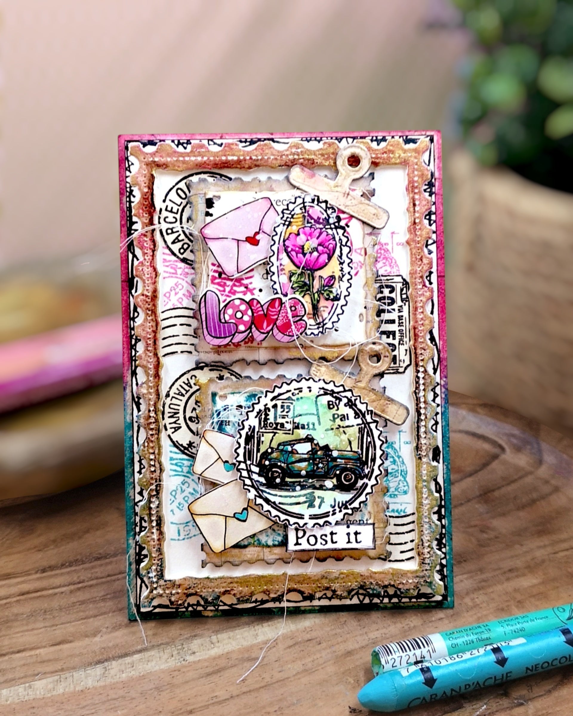 AALL and Create - A7 - Stamp Sets - Fragments in Transit