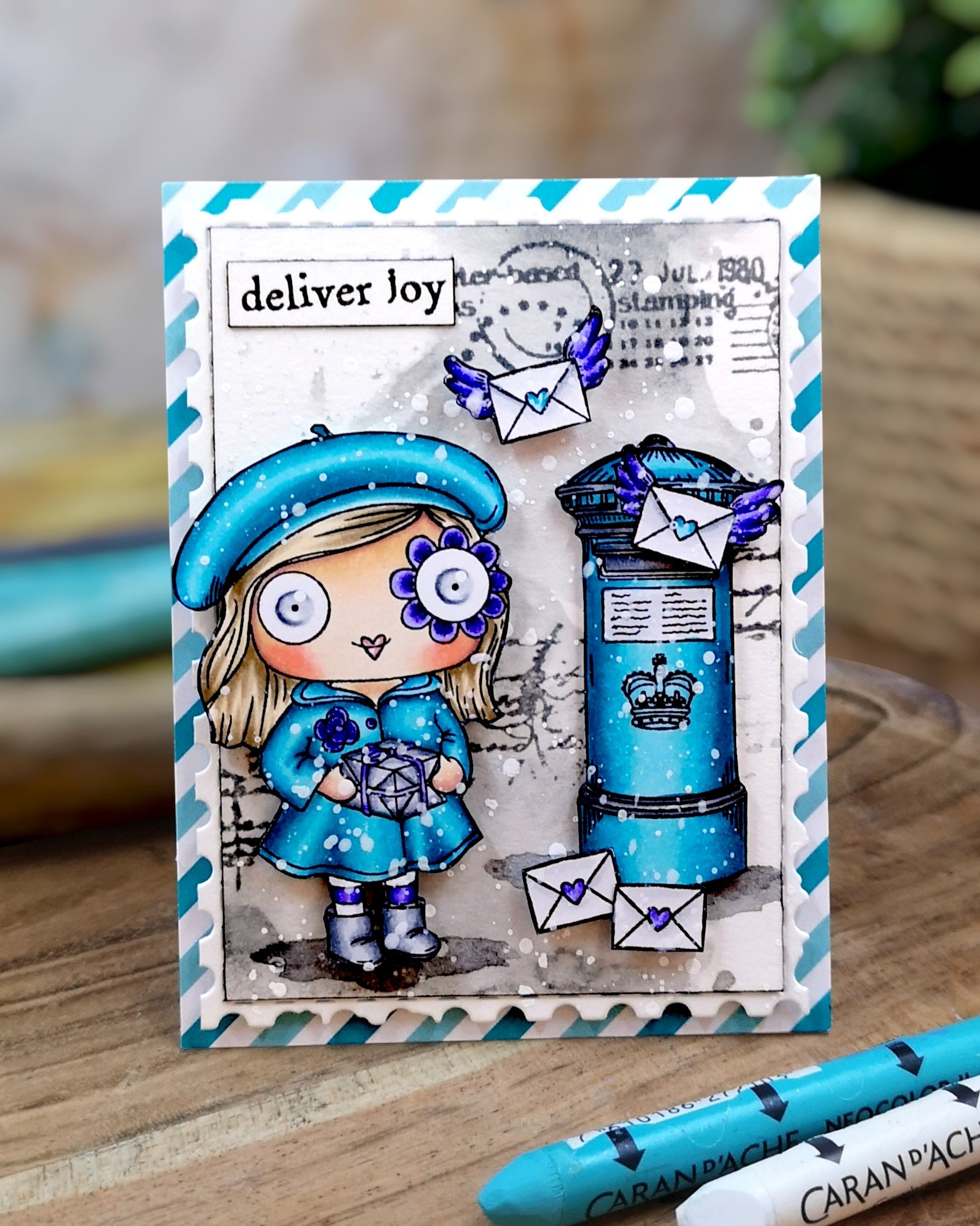 AALL and Create - A7 - Stamp Sets - Deliver Joy