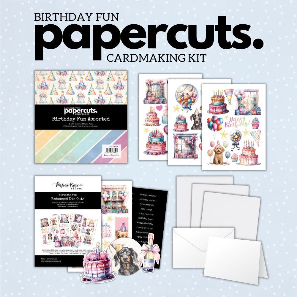 Papercuts Kit Birthday Fun 34758