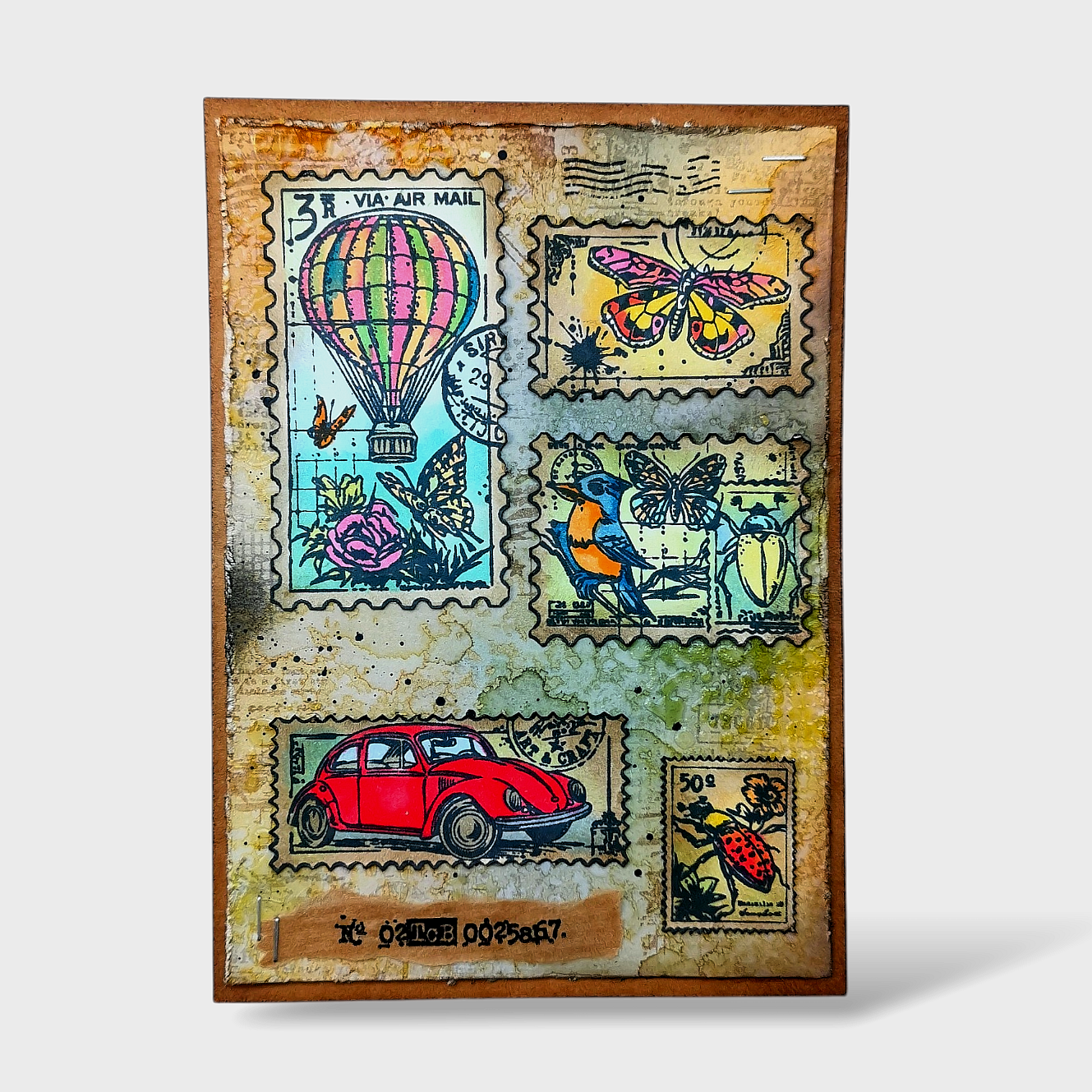 AALL and Create - A6 - Stamp Sets - Miniature Postage Stamps