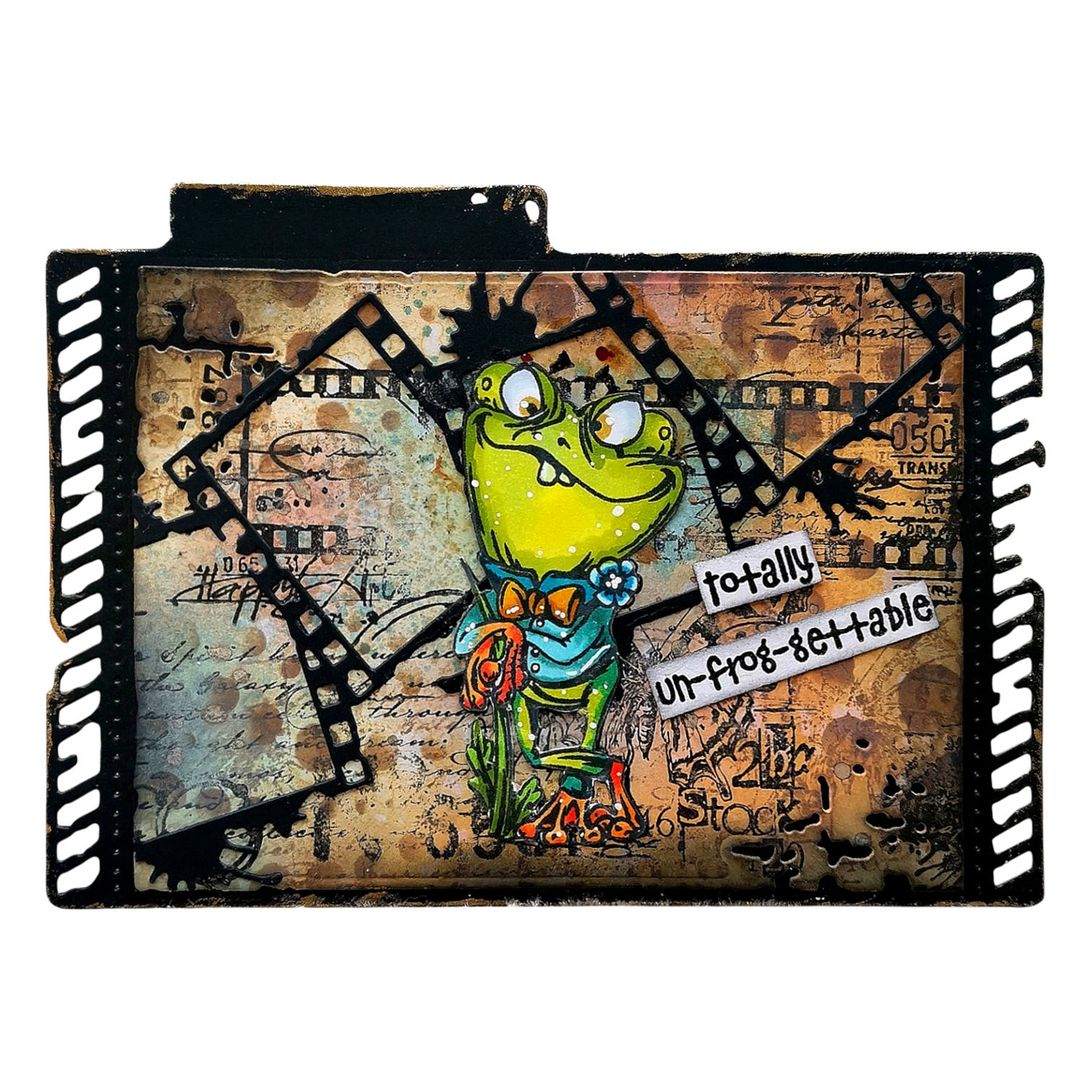 AALL and Create - A6 Stamp Sets - Splatter Film