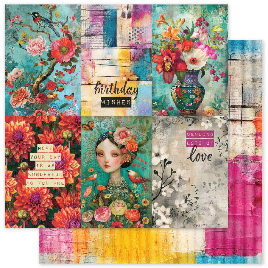 Portraits in Bloom 6x6 Paper Collection 36556