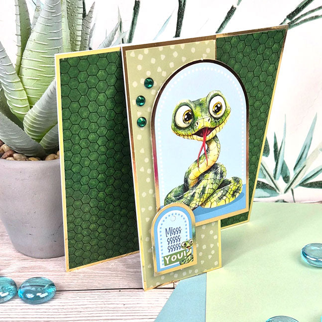 Quirky Animals 8" x 8" Paper Pad