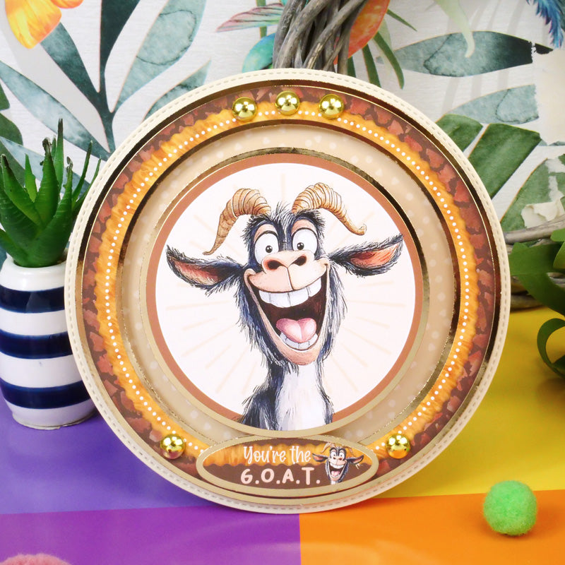 Farmyard Friends Luxury Card Topper Sheet