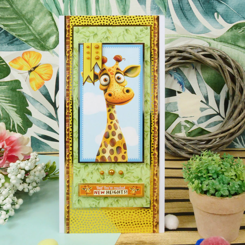 Quirky Animals Card Topper Kit