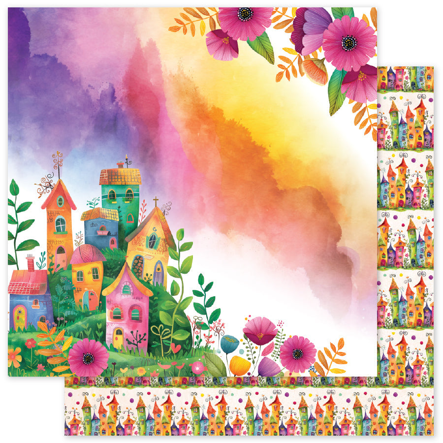 Rainbow Village Basics 6x6 Paper Collection 35319
